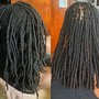 Small Loc Retwist + Style