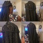 Smedium Box Braids