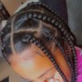 Kid's Feed-In Braids