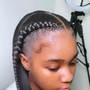 Kid's Braided ponytail