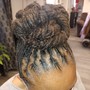 Cornrow Updo