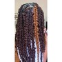 Knotless Braids small  med