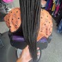 Two feed in braids