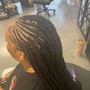 Two feed in braids