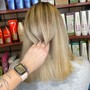 Luxury blonde (all over highlighting)