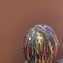 Loc Re-twist (shoulder to mid back)