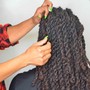 Flat Twists on your natural hair