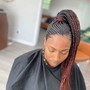 Small knotless Braids