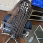 Medium Knotless Braids(Below Waist)