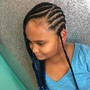 Kid's Natural Braids (no weave)