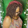 Individual Braids / French curl braids (loose hair is used and is not included with price)