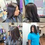 Silk Press, Keratin Treatment