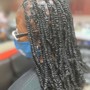 Kinky twists with extensions