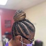 5 stitch feed in Braids