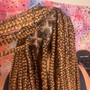 LARGE MED  SIZE KNOTLESS BRAIDS