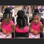 Kid's Feed In Braid Style