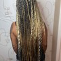 Senegalese twist xs midback