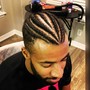 Mens cornrows Braids