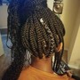 Loose hair Crochet Braids styles