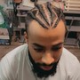 Mens cornrows Braids