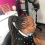 Small Size Box Braids or Knotless