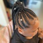 Kiddie Ponytail Braids