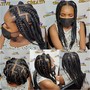 Jr. Rubberband Box Braids