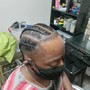 Interloc and (optional) style  ******HALF HEAD SHAVED SIDES********