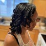 Loc Re-twist (top of head shaved sides)