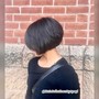 Bob Cut &amp; style on natural hair