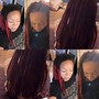 Butt Length Box Braids