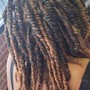 Small kinky twist 2 strand $225