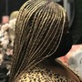 Small bob Fulani braids