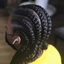 Small bob Fulani braids