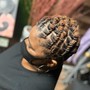 Small bob Fulani braids