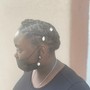 Small bob Fulani braids