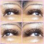 Cat eye Individual Lashes