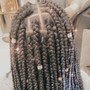 Knotless braids