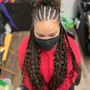 Knotless braids