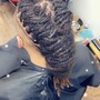 Half Head Starter Locs