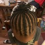 Kid's Loc Wash and Scalp Style