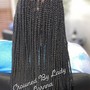 Small collarbone Kinky Twist