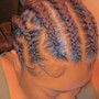 Small Knotless Braids