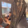 Medium Goddess Braids/Boho