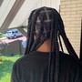 Medium box braids