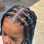 Kid's Knotless Braids (Lg)