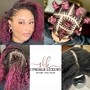 Permanent Loc Extensions + Installation | 10inches (hair included)