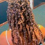 Bob length passion twist with hair included