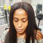 Closure Sew In with shampoo