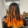 Lighten (Bleach) and tone with Silk Press